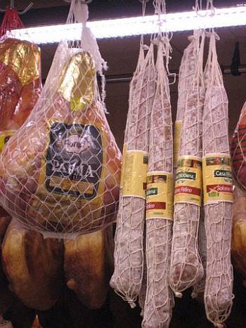 salami at Ventimiglia